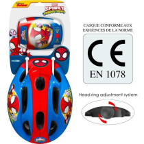 STAMP - Helmet + Elbow/Knee Pads - Spidey