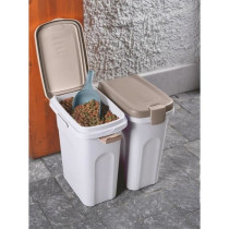 Conteneur - KERBL - Petfood - Brun/blanc - 25l