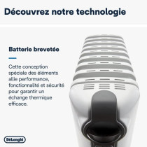 DELONGHI TRRS0920 2000 watts Oil bath radiator - 3 power levels - Comf