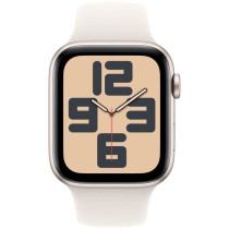 Apple Watch SE GPS + Cellular - 44mm - Boîtier Starlight Aluminium -