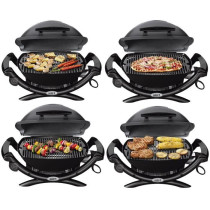 WEBER Electric Barbecue Q 1400 - Black Gray
