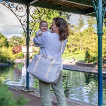 Badabulle Bowling Diaper Bag - Large Capacity 20L - Changing mat and s