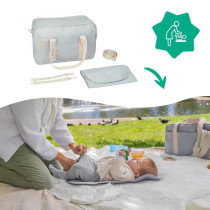 Badabulle Bowling Diaper Bag - Large Capacity 20L - Changing mat and s