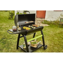 Barbecue au charbon de bois - COOK'IN GARDEN - TONINO 70 - Noir