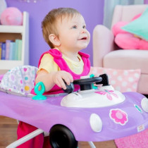 BRIGHT STARTS 3-in-1 walker, small racing car, 3 evolving play modes,