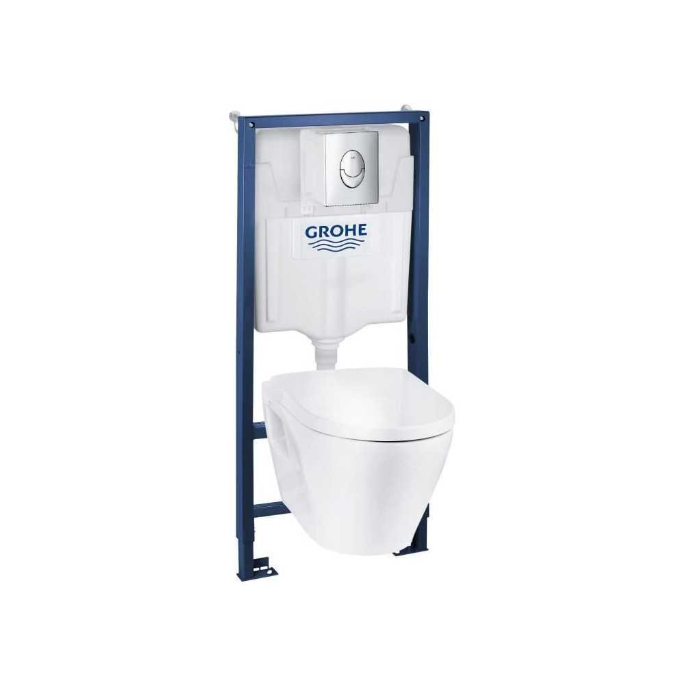 Solido Kit d'installation complet pour WC suspendu - Hauteur 1,13m - G