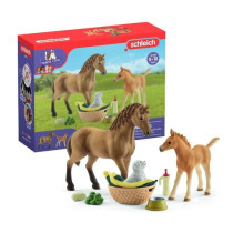 SCHLEICH - Baby care for Baby Animals of Horse Club Sarah - 42432