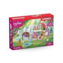 Schleich - glitter house with unicorns, lake and stable - 42445