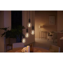 Philips Hue White Ambiance, LED Connected LED E27 Filament G93 Globe,