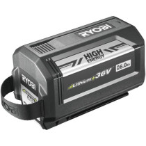 RYOBI - 1 batterie lithium+ 36V MAXPOWER 6,0 Ah High Energy - gestion