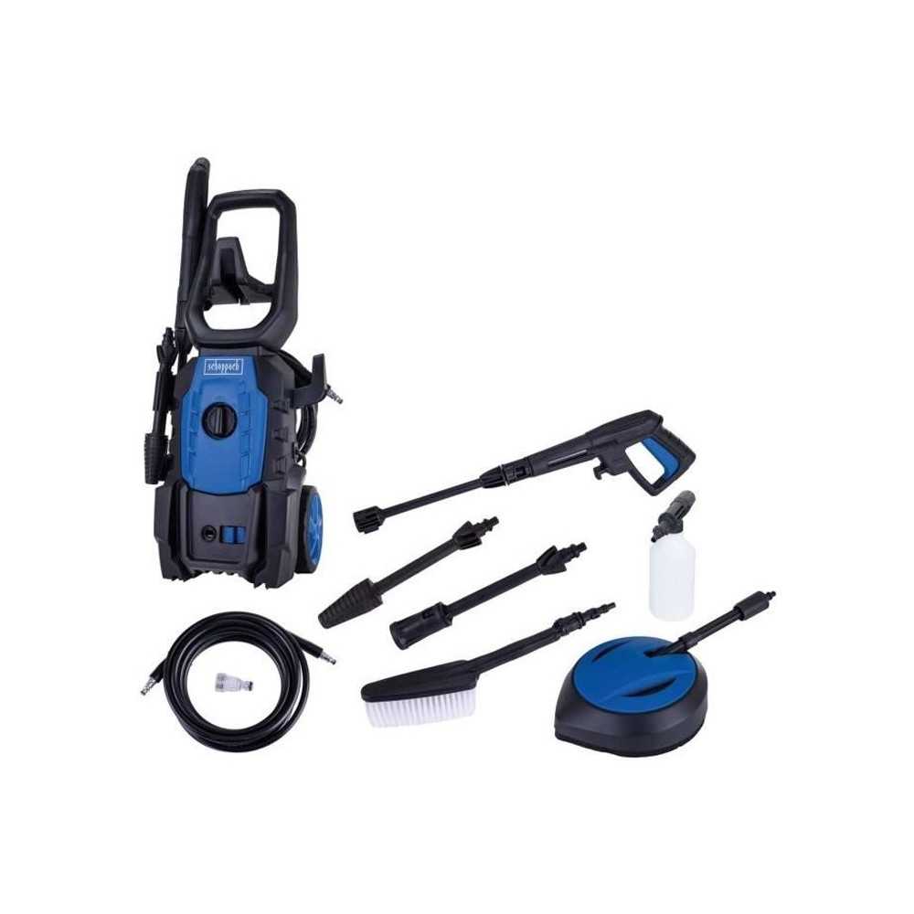 Electric high pressure cleaner - Scheppach - HPC1600-Kit - 135 bar - 4 Electric high pressure cleaner - Scheppach - HPC1600-Kit - 135 bar - 4