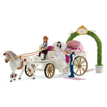 Figurine The bride and groom's carriage, 5 years old, schleich 42641 H