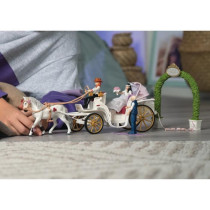 Figurine The bride and groom's carriage, 5 years old, schleich 42641 H