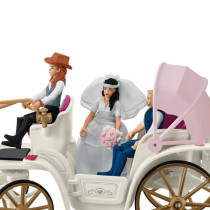 Figurine The bride and groom's carriage, 5 years old, schleich 42641 H