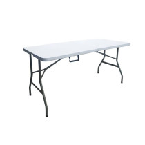 Folding table - 150 cm - 6 people - Powder coating in steel tubes
