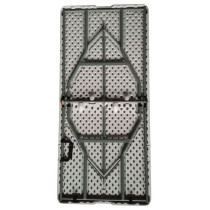 Folding table - 150 cm - 6 people - Powder coating in steel tubes