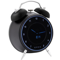 BIGBEN RR90EPOKN Alarm Clock Radio EPOK - Double Alarm - Black