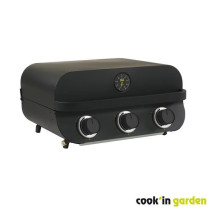 Barbecue a gaz - COOK'IN GARDEN - Flavo 60 - a poser - 3 brûleurs dro