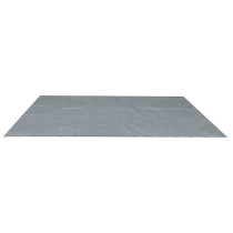 Reinforced rectangular bubble cover for tubular swimming pool 7.32 x 3