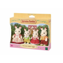 The Chocolate Rabbit Family - Sylvanian Families - 5655 - From 3 years