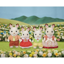 The Chocolate Rabbit Family - Sylvanian Families - 5655 - From 3 years