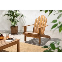 Adirondack garden armchair in FSC acacia - 72.5 x 89.5 x H.94 cm