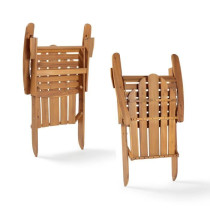 Adirondack garden armchair in FSC acacia - 72.5 x 89.5 x H.94 cm