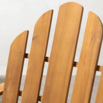 Adirondack garden armchair in FSC acacia - 72.5 x 89.5 x H.94 cm