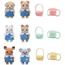 Nursery Friends - SYLVANIAN FAMILIES - 5672 - Box of 6 baby figurines