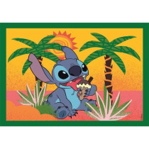 CLEMENTONI - Puzzle 4 en 1 - Stitch