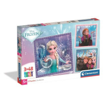CLEMENTONI - 3x48 pieces - La Reine des Neiges