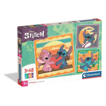 CLEMENTONI - 3x48 pieces - Stitch