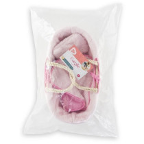 Accessoires poupons - COROLLE - Ensemble Couffin Peluche Rose - pour p