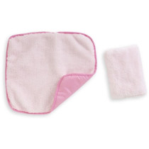 Accessoires poupons - COROLLE - Ensemble Couffin Peluche Rose - pour p
