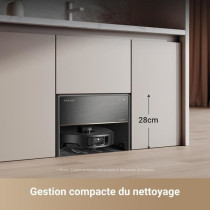 DREAME X40 Master Robot Aspirateur avec Station de Base 8 en 1 - Navig