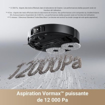 DREAME X40 Master Robot Aspirateur avec Station de Base 8 en 1 - Navig