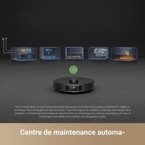 DREAME X40 Master Robot Aspirateur avec Station de Base 8 en 1 - Navig