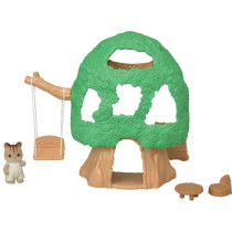 SYLVANIAN FAMILIES 5318 The Hut and Baby Ecureuil Roux