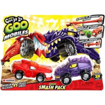 Miniature vehicles - MOOSE TOYS - GOO MOBILES - BLAZAGON VS TREADS SHR