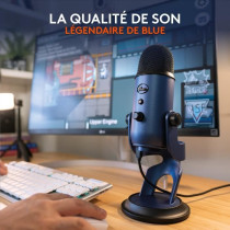 USB Microphone - Blue Yeti - For Recording, Streaming, Gaming, Podcast