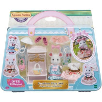 SYLVANIAN FAMILIES The fashion suitcase and big sister marshmallow mou