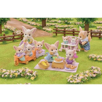 The picnic set of Fennec - Sylvanian Families brothers and sisters