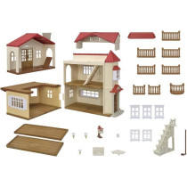 Miniature figurines - SYLVANIAN FAMILIES - 5708 - The big lit house an