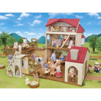Miniature figurines - SYLVANIAN FAMILIES - 5708 - The big lit house an