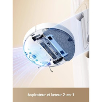 Robot Vacuum Cleaner - DREAME D10 Plus Gen 2 - 6000 Pa - 400 ml - Whit