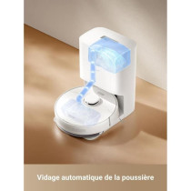 Robot Vacuum Cleaner - DREAME D10 Plus Gen 2 - 6000 Pa - 400 ml - Whit