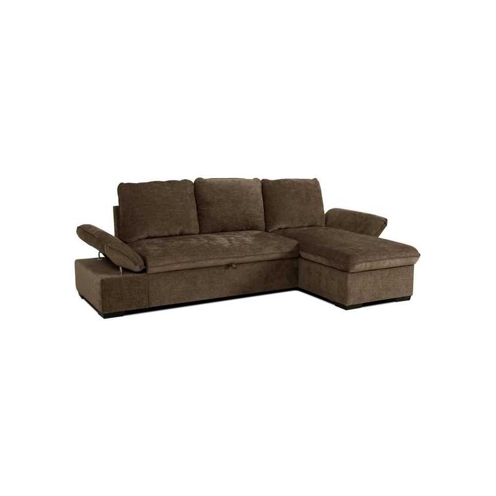 Canapé d'angle convertible réversible - 4 places - CANDY - Tissu Cho