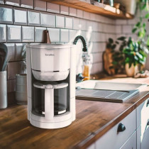 Filter coffee maker – TERRAILLON - 15353 DIAMANT White - 1.25L - 980