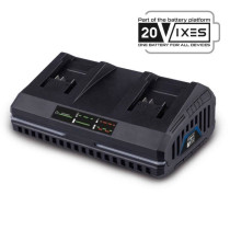 Double charger - SCHEPPACH - 4.5 A - SDBC4.5A - Simultaneously charges
