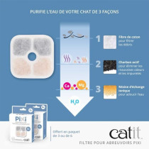 CATIT 3 PIXI Water Fountain Filters